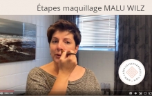 Vidéo - Étapes maquillage Malu Wilz